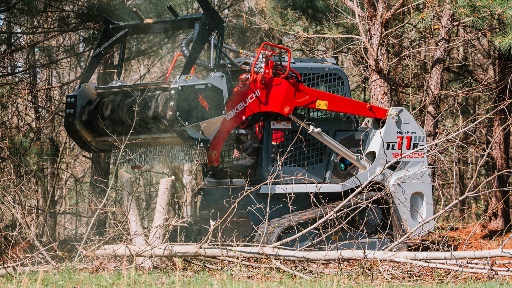 Takeuchi's TL11R3 Compact Track Loader