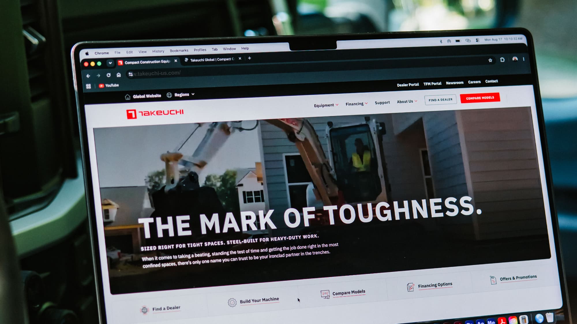 New Takeuchi US Website
