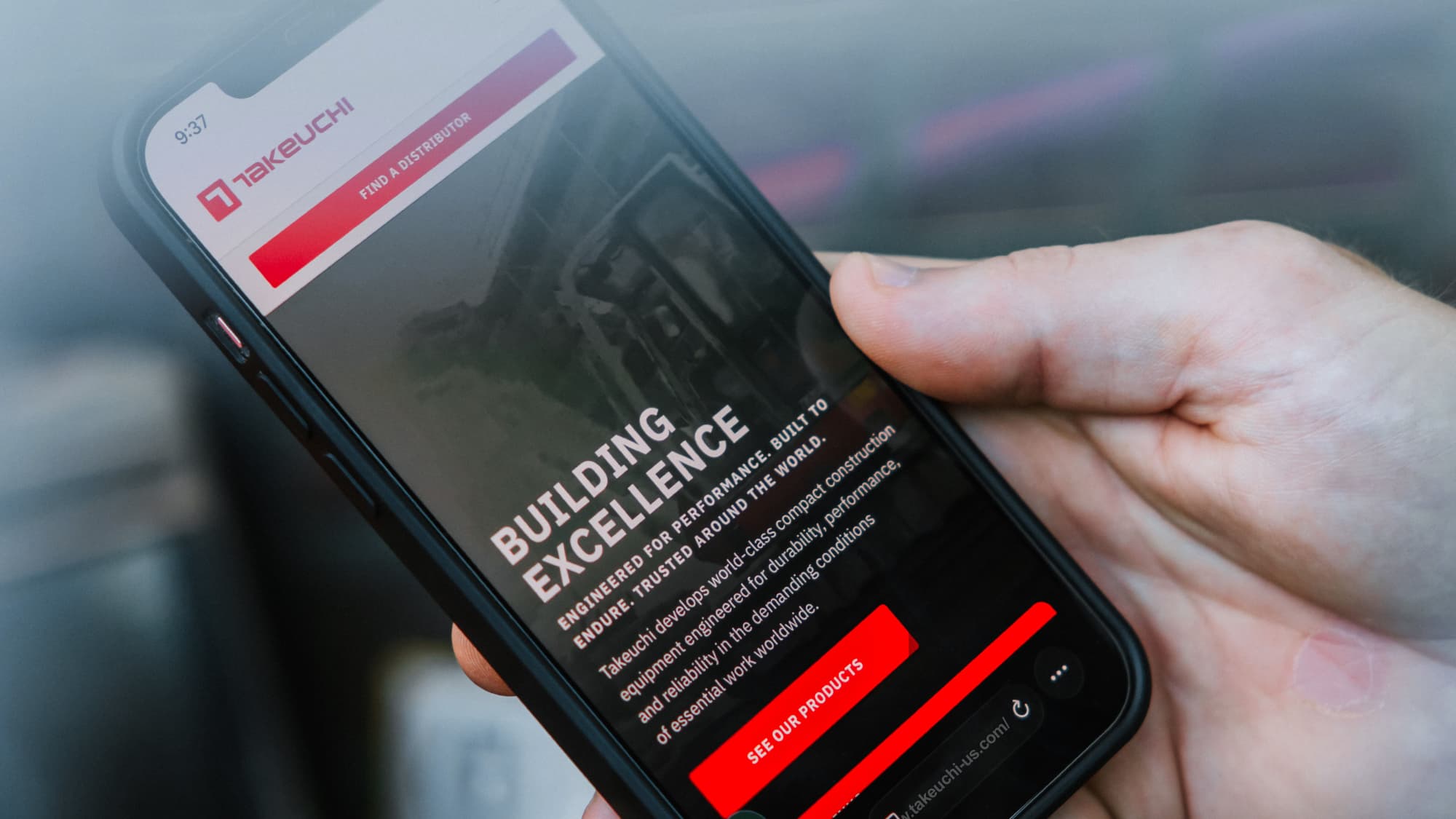 New Takeuchi US Website