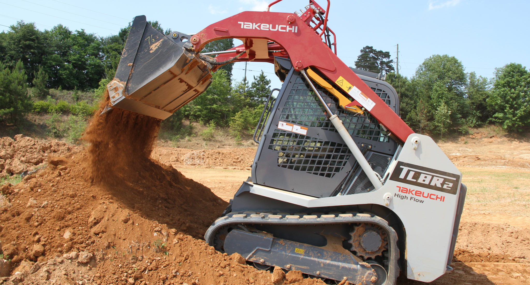 Takeuchi Announces TL8R2 Compact Track Loader - Takeuchi US